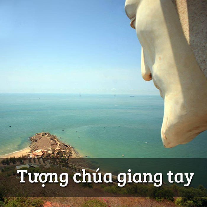 Tuong chua giang tay Vung Tau - diem checkin dep