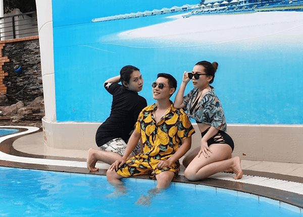 Hình ảnh Gia đình chị Ngọc thuê biệt thự Vũng Tàu có hồ bơi vào cuối hè 2019 6