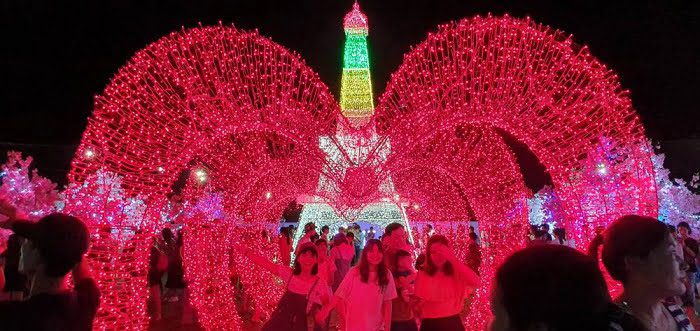 Hình ảnh đêm hội ánh sáng tại Vũng Tàu chào đón Noel 2019 1