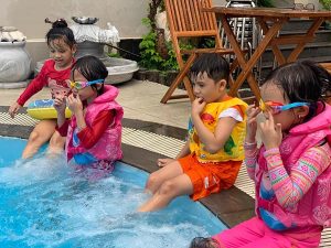 Hình ảnh Hè của các bé tại Villa Vũng Tàu có hồ bơi Ali 3B 3
